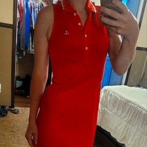 Brooks Brothers sleeveless polo dress